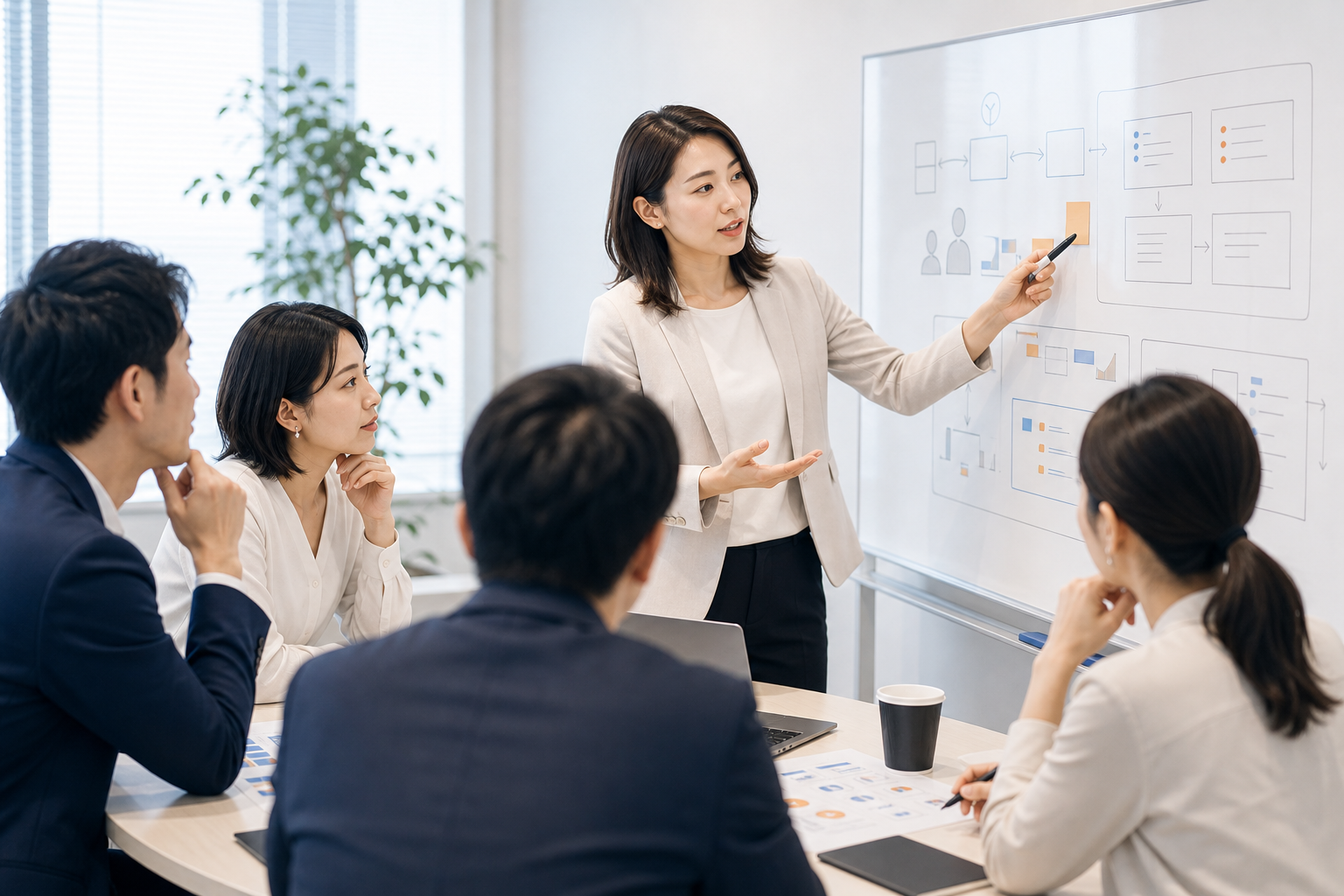 採用の仕組みを現場で実装するプロジェクトのイメージ